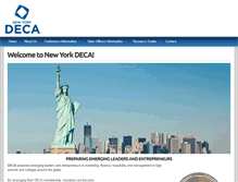 Tablet Screenshot of newyorkdeca.com